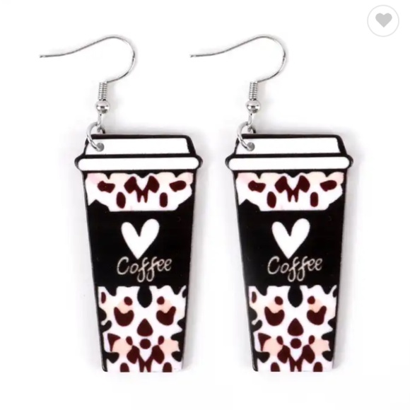 Vitalfinds Jewelry - Coffee Earrings
